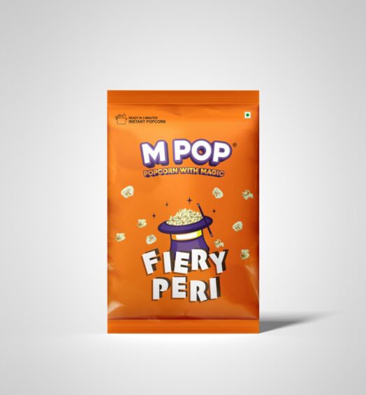 Fiery Peri Popcorn – 60 gms